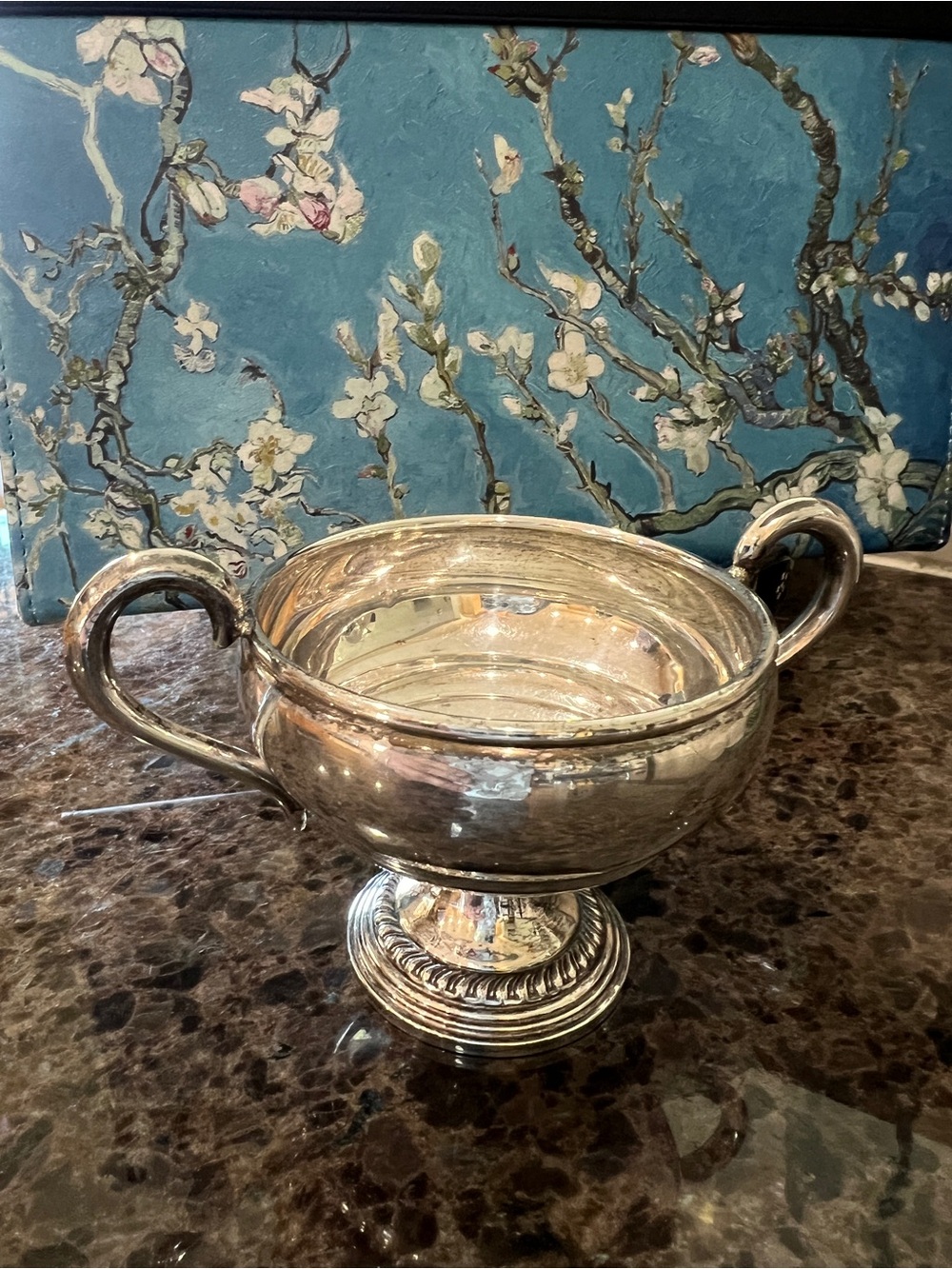 Vintage Empire Sterling Weighted Sugar Bowl